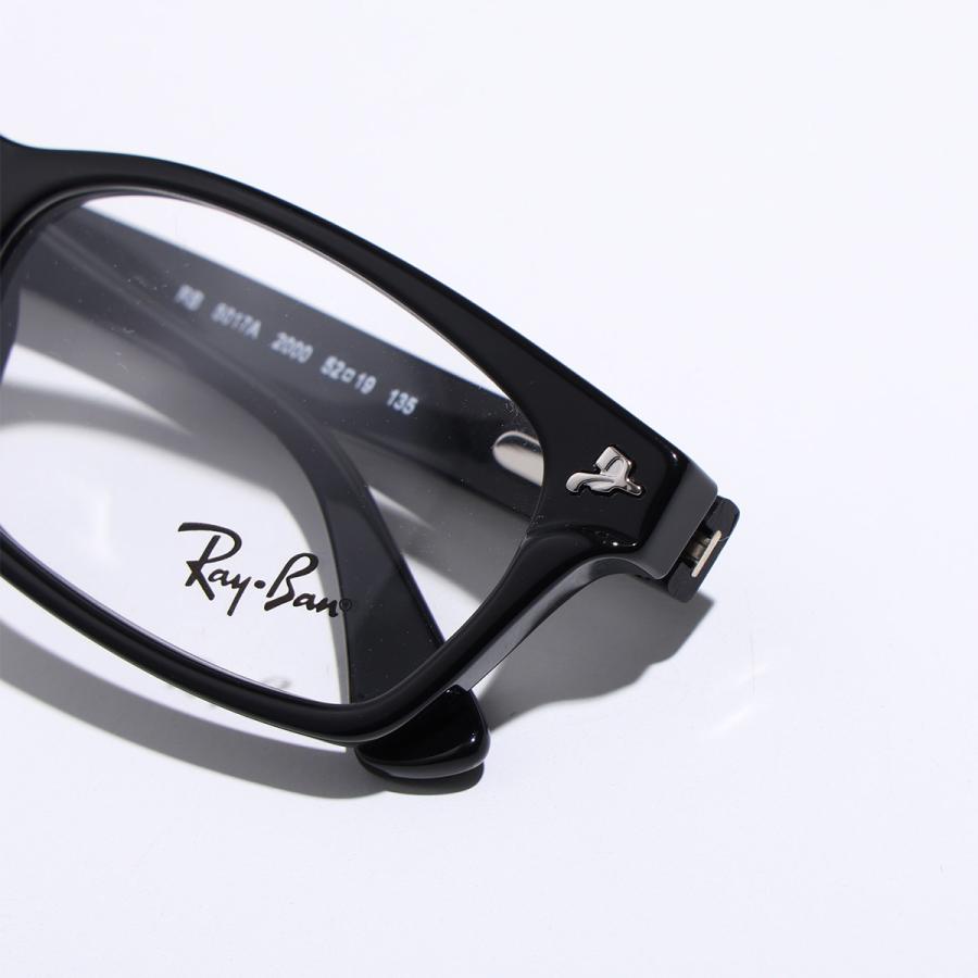 180059 現状品 Ray-Ban レイバン メガネ RB5017  クリア ユニセックス [A1000023027342A] Ray-Ban（レイバン） メガネ RB5017A メンズ スクエア型 セルフレーム