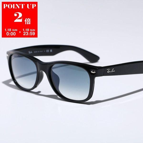 【中古】レイバン NEW WAYFARER CLASSIC ウェイファーラー サングラス セルフレーム RB2132-F ブラック 55□18 140 Ray-Ban（レイバン） サングラス NEW WAYFARER CLASSIC ニュー ウェイ