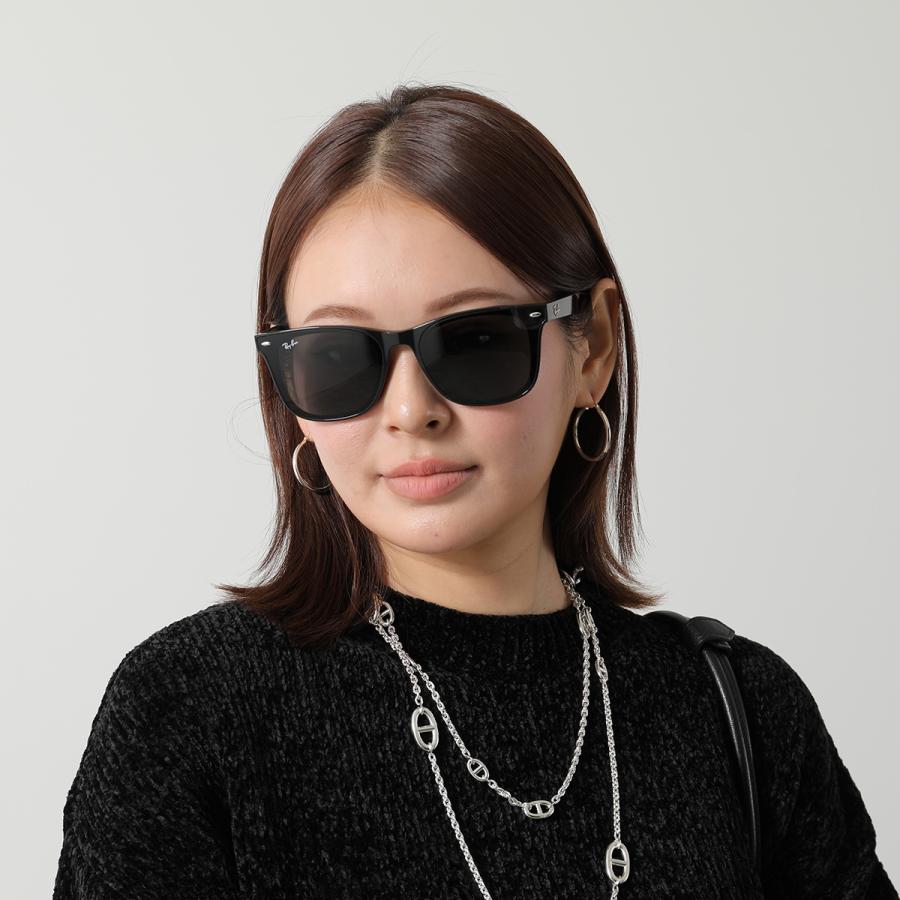 未使用【Ray-Ban】サングラス RB4391D ブラック 男女兼用 Ray-Ban（レイバン） サングラス RB4391D メンズ ウェリントン型 セル