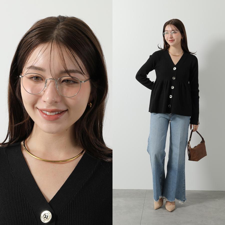 OLIVER PEOPLES オリバーピープルズ メガネ Coleridge OV1330T メンズ ボストン型 メタルフレーム クリングスタイプ ロゴ アイウェア カラー2色の画像