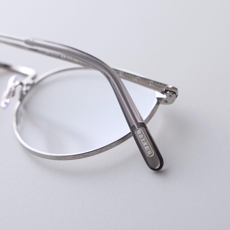 OLIVER PEOPLES オリバーピープルズ メガネ Coleridge OV1330T メンズ ボストン型 メタルフレーム クリングスタイプ ロゴ アイウェア カラー2色の画像