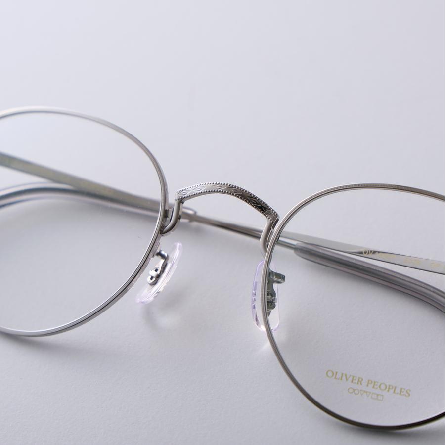 OLIVER PEOPLES オリバーピープルズ メガネ Coleridge OV1330T メンズ ボストン型 メタルフレーム クリングスタイプ ロゴ アイウェア カラー2色の画像