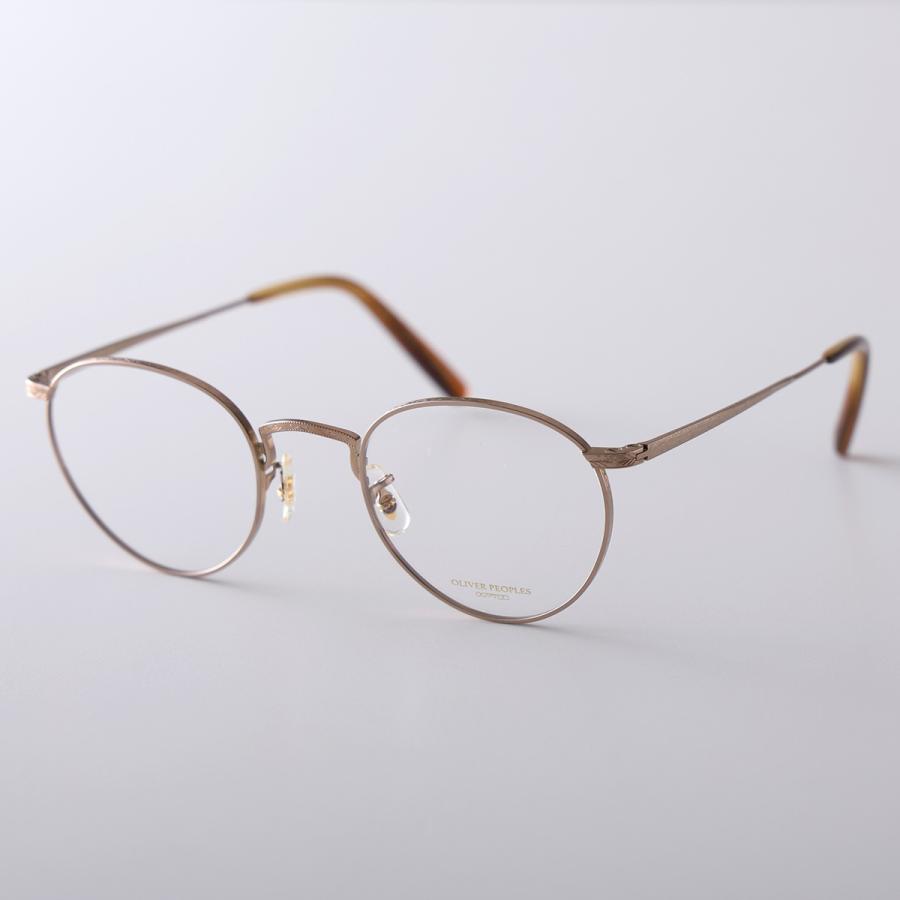 OLIVER PEOPLES オリバーピープルズ メガネ Coleridge OV1330T メンズ ボストン型 メタルフレーム クリングスタイプ ロゴ アイウェア カラー2色_3