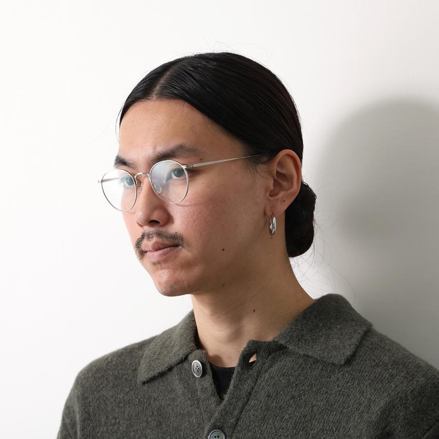 OLIVER PEOPLES オリバーピープルズ メガネ Coleridge OV1330T メンズ ボストン型 メタルフレーム クリングスタイプ ロゴ アイウェア カラー2色の画像