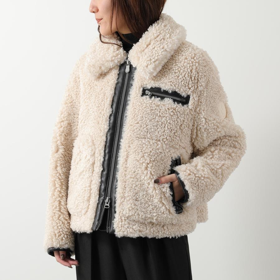 可愛いお洒落❣️新品タグ付き‼️ブリーフィング 中綿ジップジャケット&スカート☆ セール】《SS-LLsize》襟取り外し可/ショートダウンジャケット【洗濯機