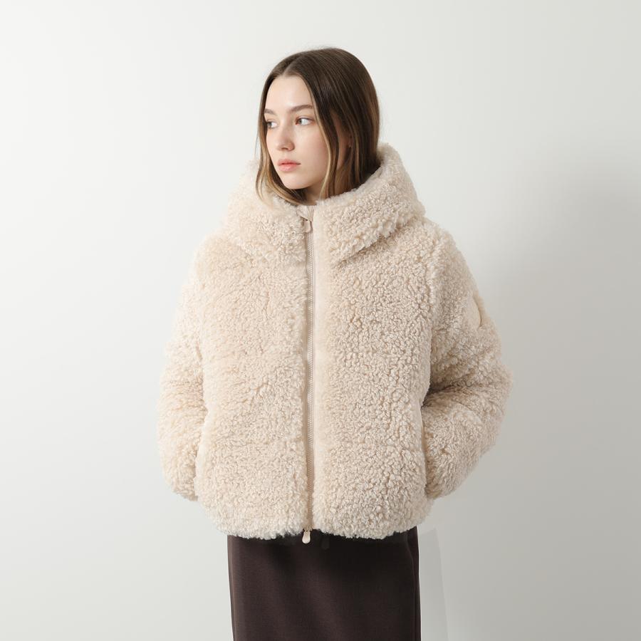 【美品】SAVE THE DUCK ARCTIC フード付きダウンジャケット SAVE THE DUCK（セーブ・ザ・ダック） セイブザダック フェイクファー