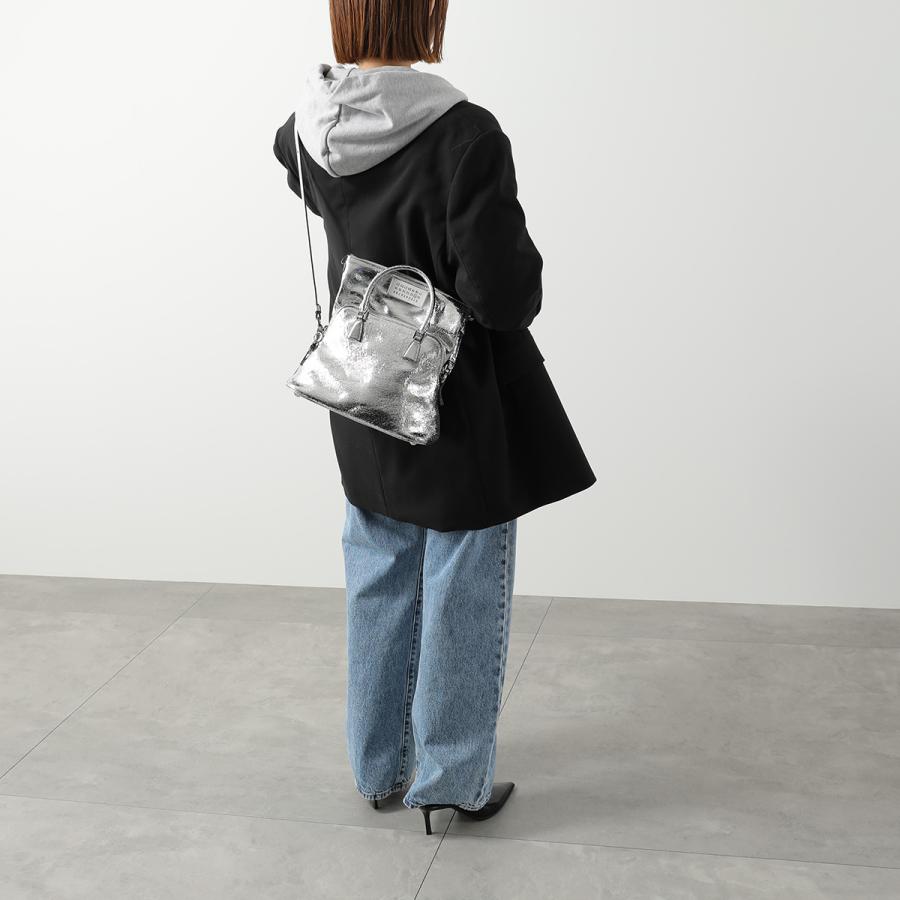 MAISON MARGIELA メゾンマルジェラ ショルダーバッグ 5AC ミニ SB1WG0075 P5016 レディース メタリック クラックル加工 鞄 H7730 SB1WG0075P5016H7730 | Maison Margiela | 03