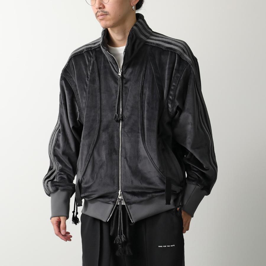 新品 正規品 アディダス オリジナルス 刺繍 Mジャケットえぬし￼ アディダス ワーディング ルーズフィット シワ加工 ナイロンウーブン