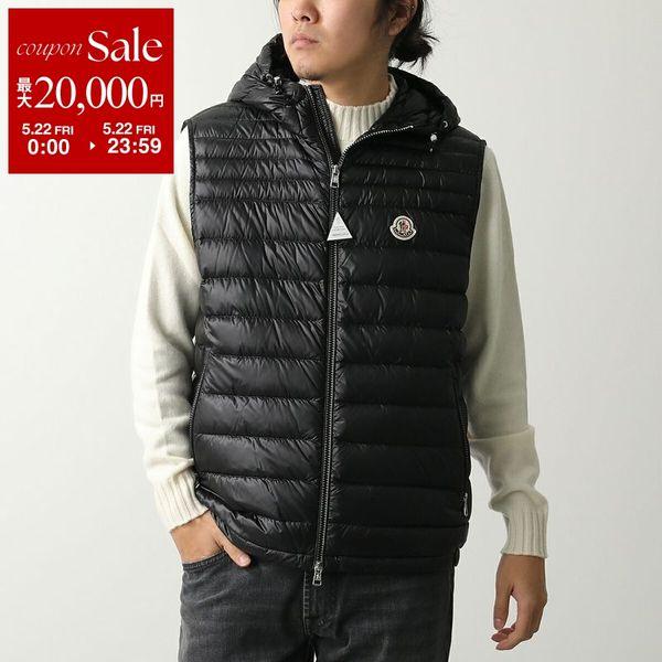 MONCLER モンクレール ダウンベスト Orant オラント 1A00104 597YG メンズ ナイロン フーディ ジレ ライトダウン 1A00104597YG999の画像