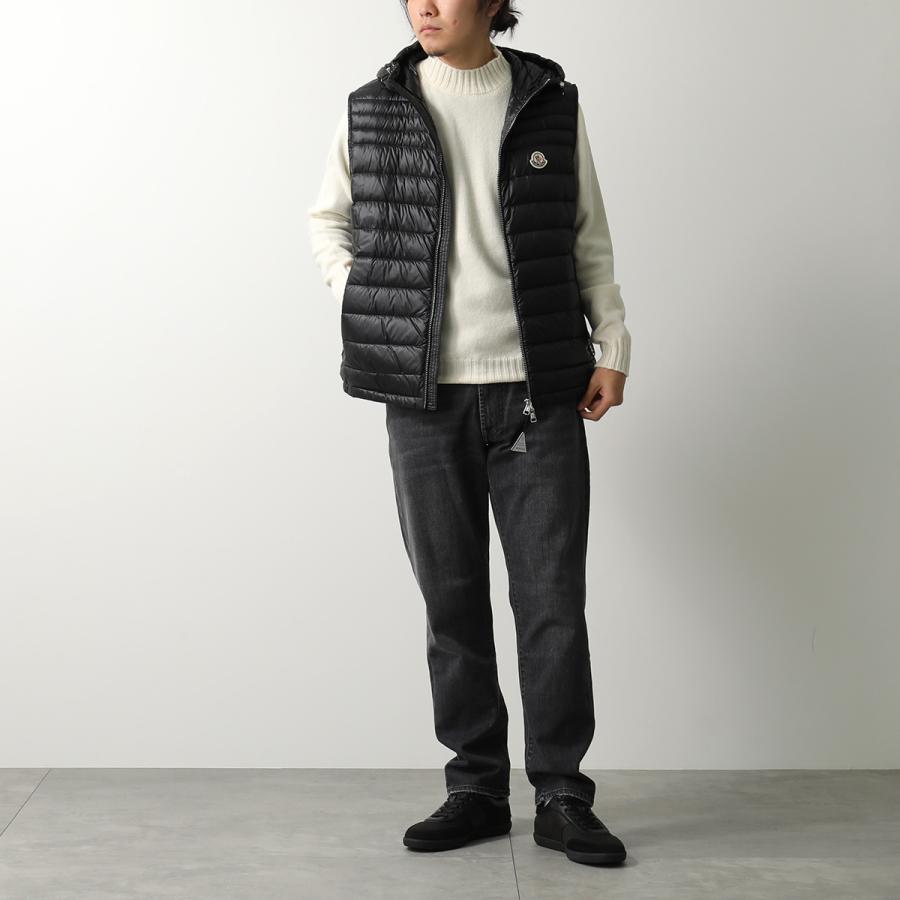 MONCLER モンクレール ダウンベスト Orant オラント 1A00104 597YG メンズ ナイロン フーディ ジレ ライトダウン 1A00104597YG999の画像