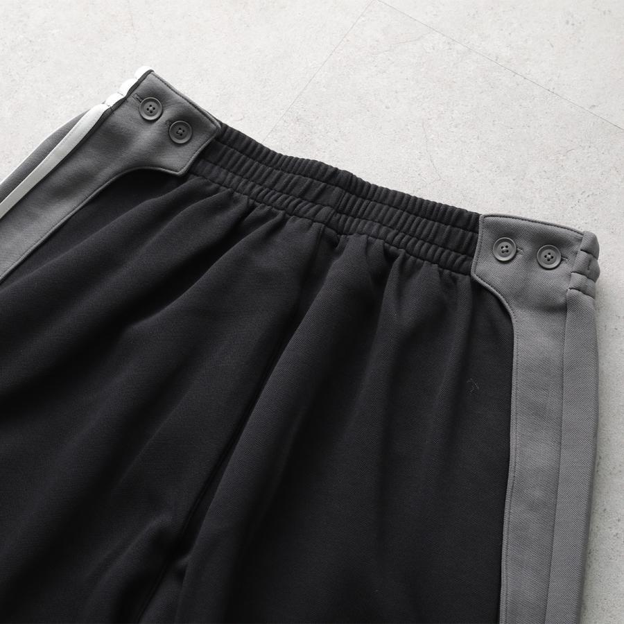Y-3 x NEIGHBORHOOD ワイスリー ネイバーフッド トラックパンツ NBHD TRACK PANTS JW7002 メンズ 3ストライプス ワイド ロゴ BLACKの画像