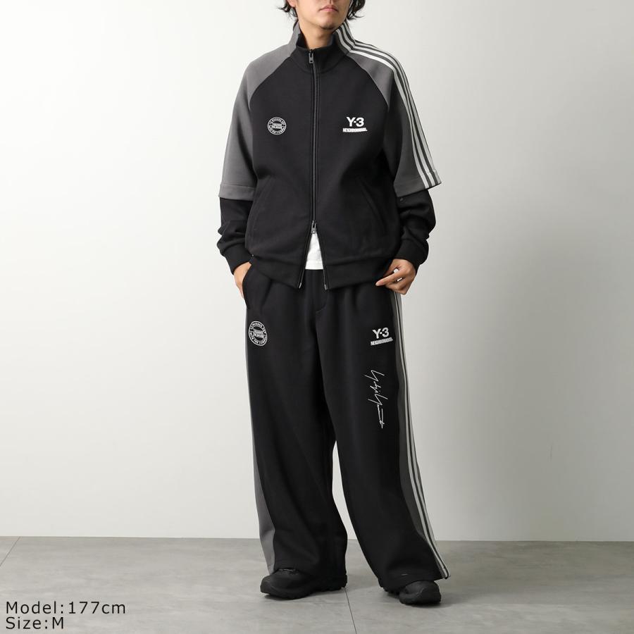 NEIGHBORHOOD Y-3 ニット トラックパンツ S Y-3 (ワイスリー) NEIGHBORHOOD コラボ ロゴ プリント 3ストライプ