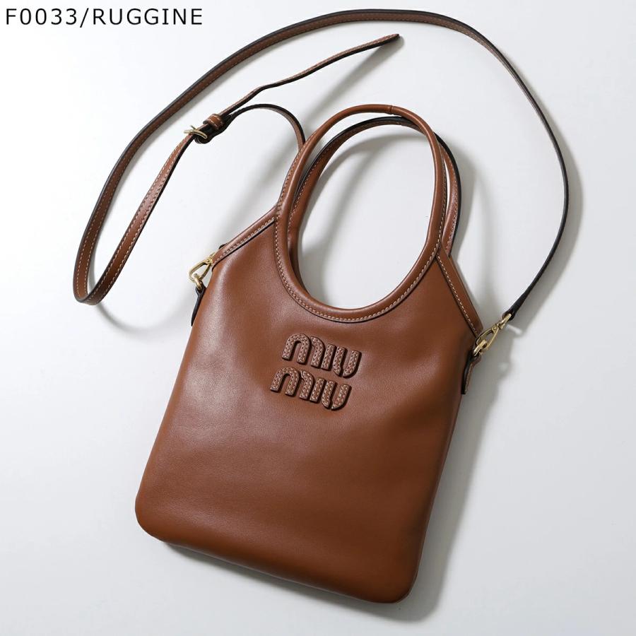 新品♡ miu miu ハンドバッグ ショルダーバッグ miu miu（ミュウミュウ） ショルダーバッグ IVY アイビー 5BA281 2CRW