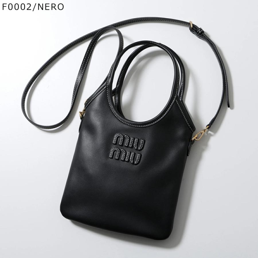 k*x様 MIU MIUアイビー レザー ハンドバッグ2WAYショルダーバッグ miu miu（ミュウミュウ） ショルダーバッグ IVY アイビー 5BA281 2CRW
