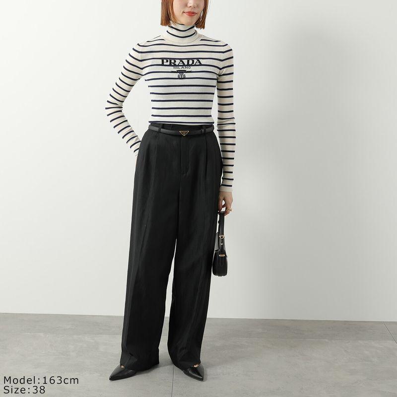 美品 PRADA タートルネック ニット セーター 黒 メンズ レディース PRADA（プラダ） セーター P26451 11J5 レディース ニット