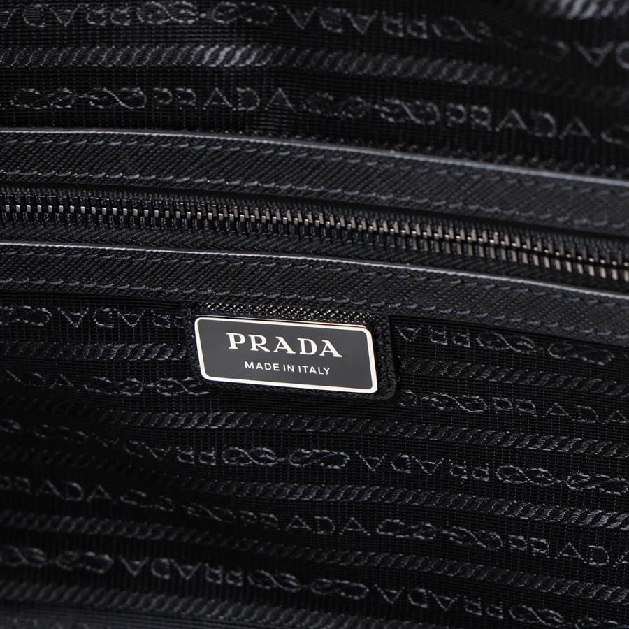 PRADA プラダ ボストンバッグ Re-Nylon リナイロン 2VC007 VXOO 2DMH メンズ レザー ダッフルバッグ ロゴ ショルダーバッグ 鞄 F0002/NEROの画像