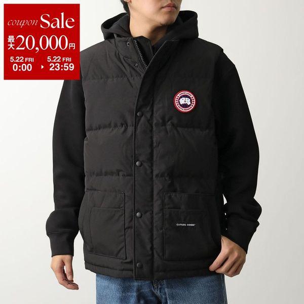 カナダグース ブラック ダウンベスト　M CANADA GOOSE（カナダグース） ダウンベスト Freestyle Crew Vest