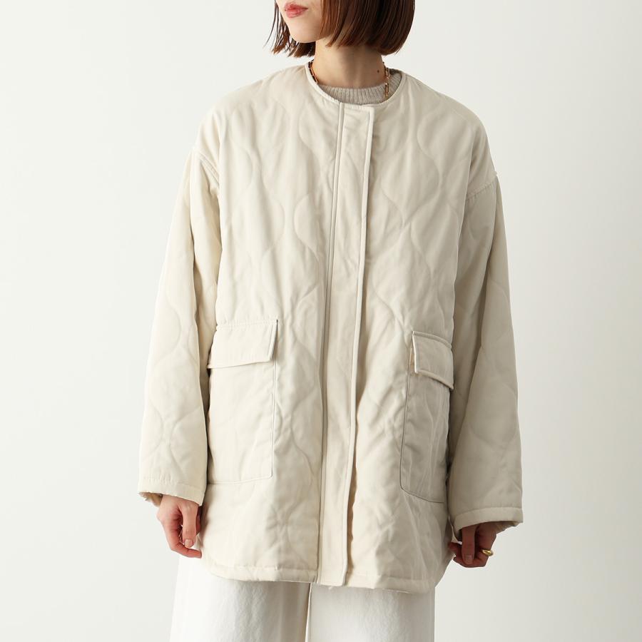 美品 TATRAS モヘア混 ショールカラー キルティング ロングコート M BPF01_22_22083408108_1700?$