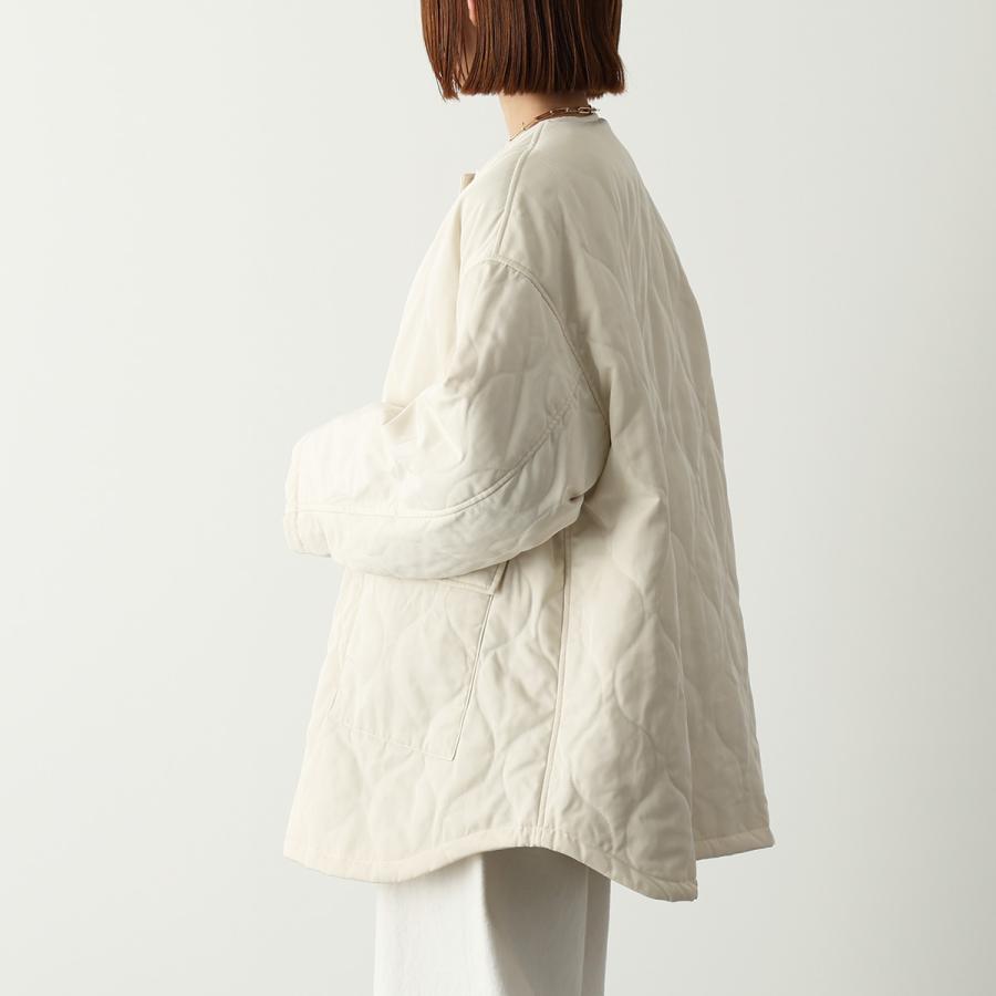 ココ&リリ　新品　MICA&DEAL ノーカラー　ブルゾン　アウター MICA&DEAL（マイカアンドディール） マイカ＆ディール キルティング