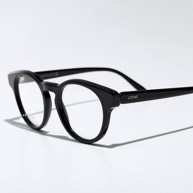 LOEWE（ロエベ） メガネ LW50085I メンズ ボストン型 セルフレーム