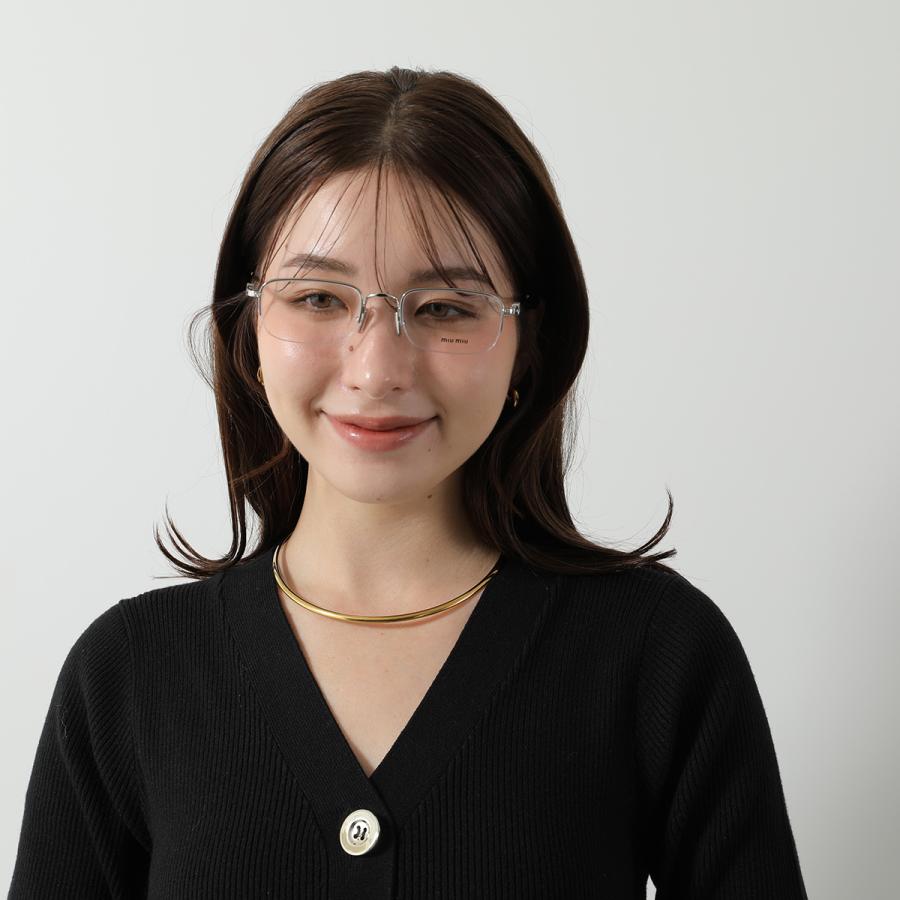 miu miu（ミュウミュウ） メガネ VMU 52W レディース スクエア型