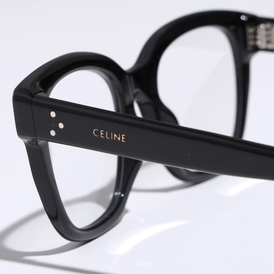 CELINE CL500791 黒縁メガネ ウェリントン 極美品】セリーヌ CELINE 太縁 メガネ 眼鏡 サングラス CL50041F 黒