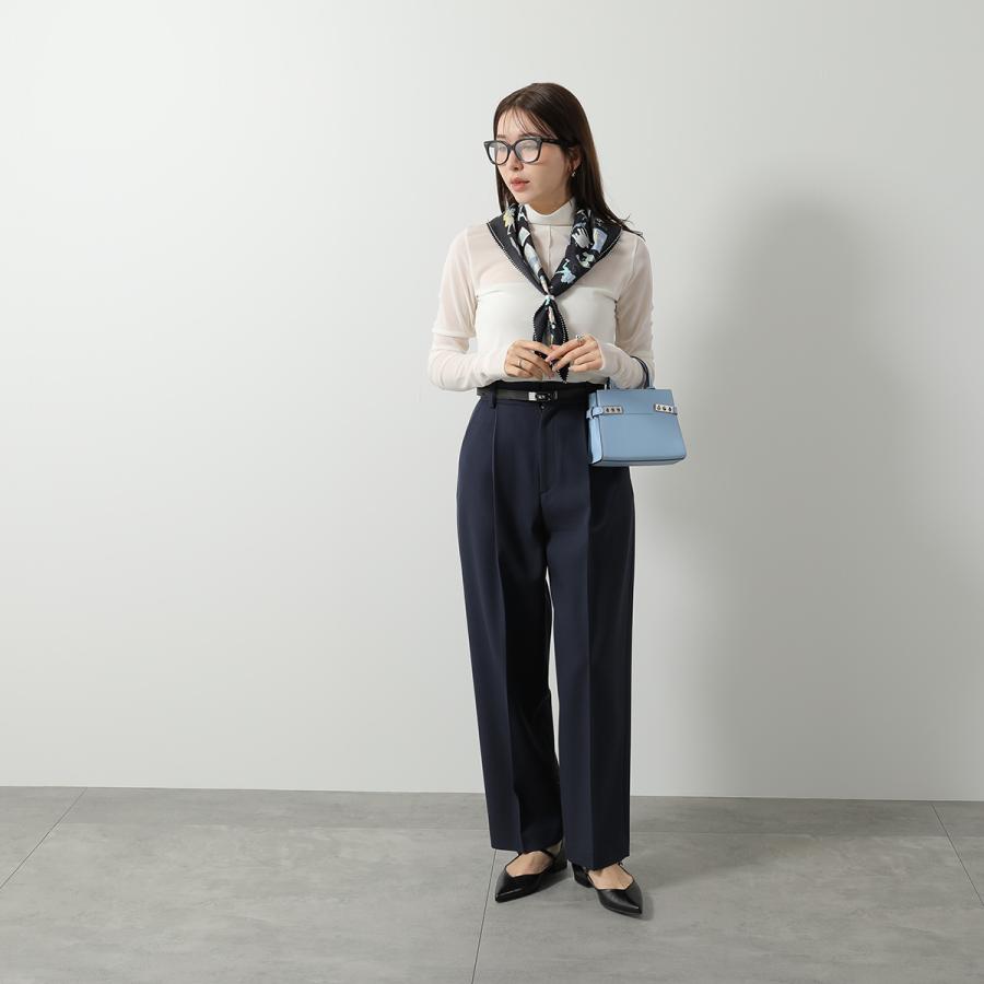 CELINE セリーヌ メガネ CL50116I レディース ウエリントン型 スクエア セルフレーム フルリム ロゴ アイウェア 黒縁 めがね 眼鏡 伊達メガネの画像