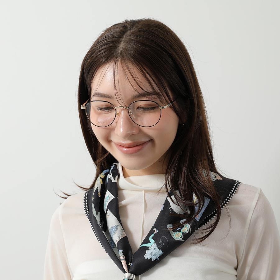 Gucci GGパターン メタルフレーム メガネ GUCCI（グッチ） メガネ GG1747OA レディース ボストン型 ラウンド