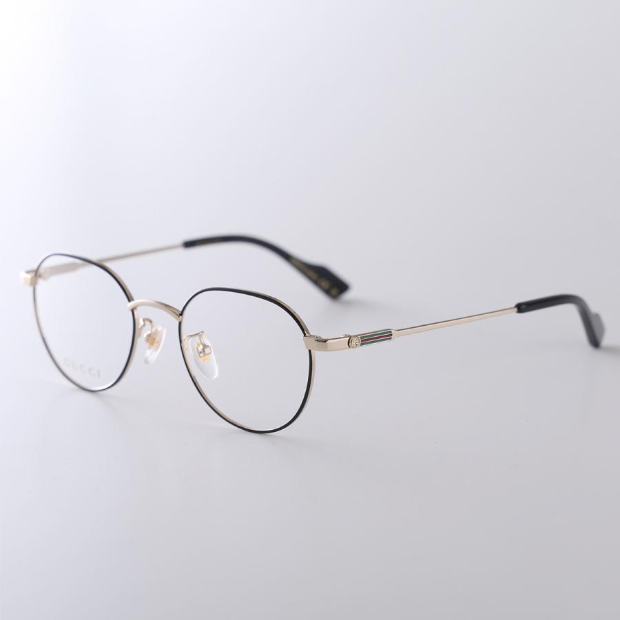 Gucci GGパターン メタルフレーム メガネ GUCCI（グッチ） メガネ GG1747OA レディース ボストン型 ラウンド