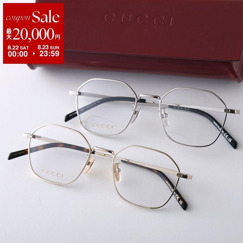 GUCCI（グッチ） メガネ GG1956OK レディース ポリゴン型 ボストン型