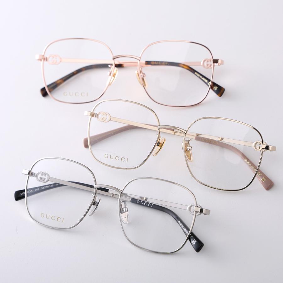 GUCCI メガネフレーム GGマーク レディース 【正規品・超美品】 GUCCI（グッチ） メガネ 眼鏡 フレーム のみ GG1694OA-001 ブラック