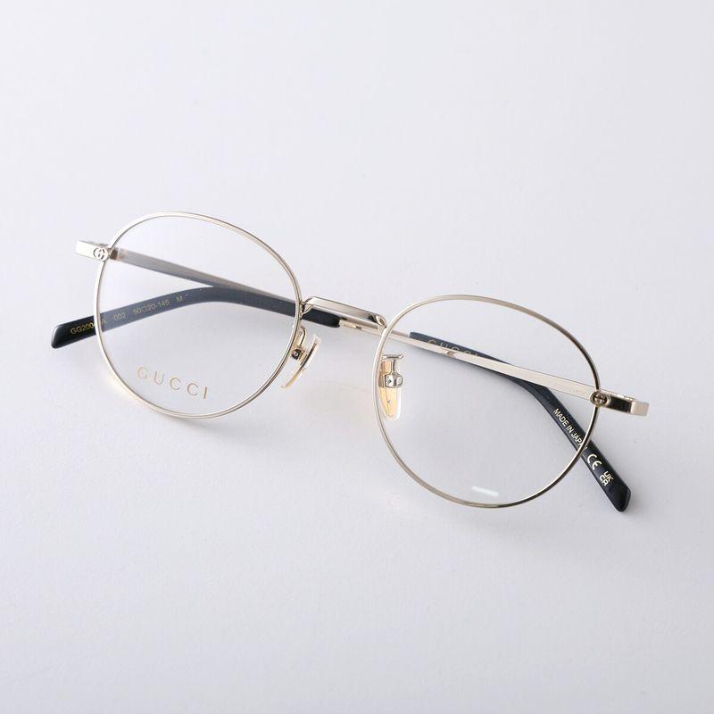 GUCCI（グッチ） メガネ GG2004OA メンズ ボストン型 メタルフレーム