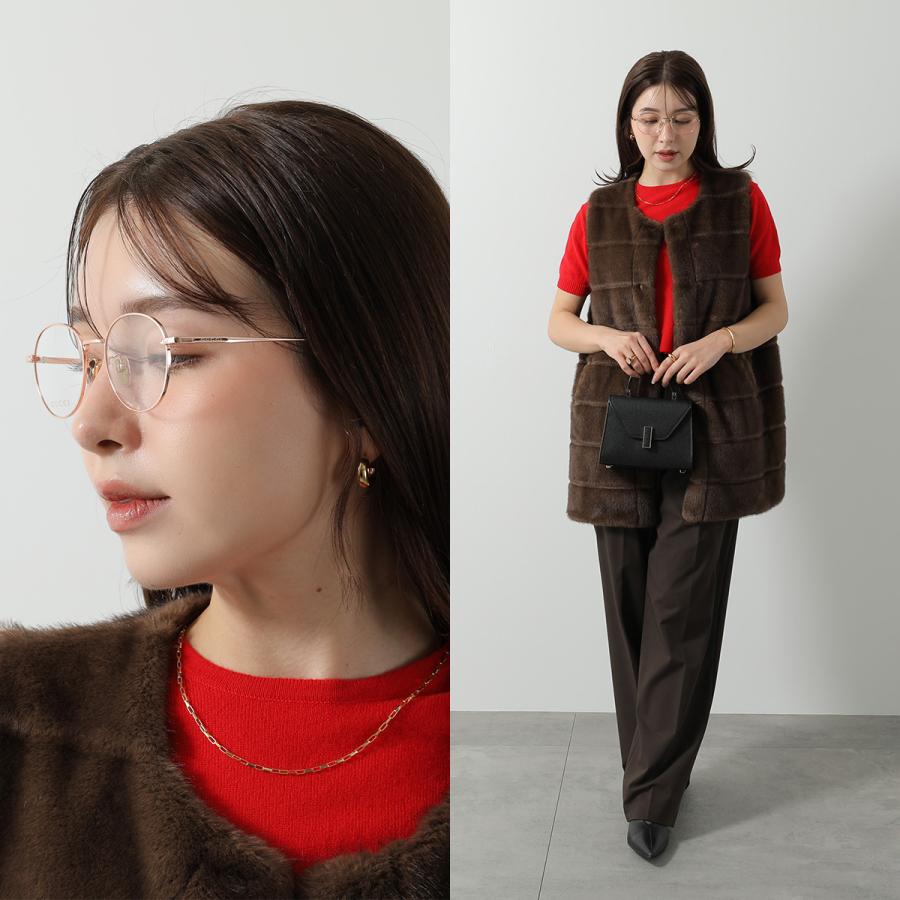 GUCCI（グッチ） メガネ GG2004OA レディース ボストン型 メタル