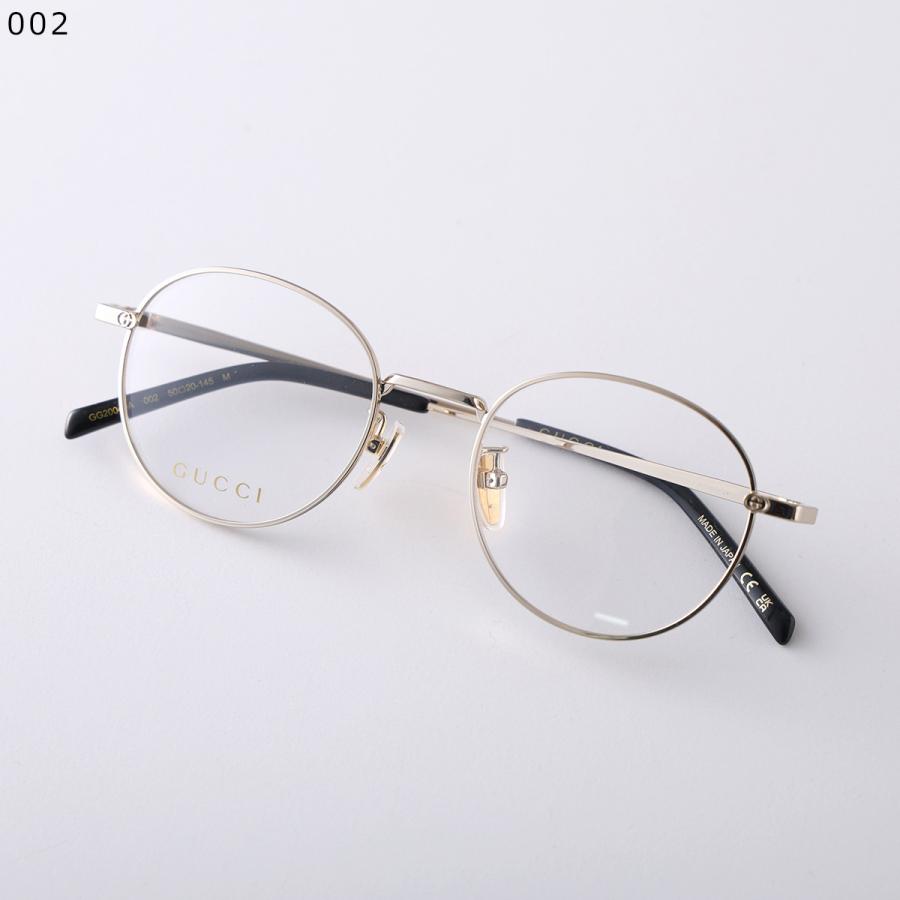 GUCCI（グッチ） メガネ GG2004OA レディース ボストン型 メタル