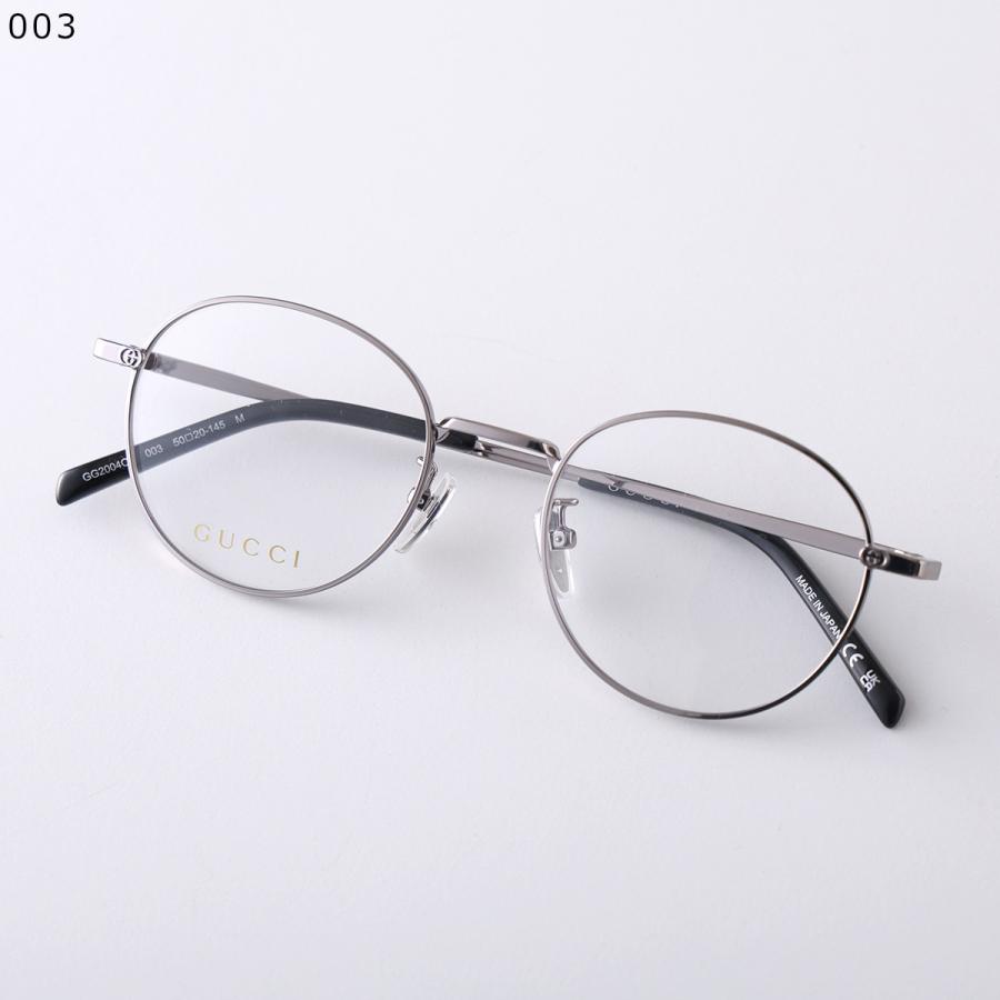GUCCI（グッチ） メガネ GG2004OA レディース ボストン型 メタル