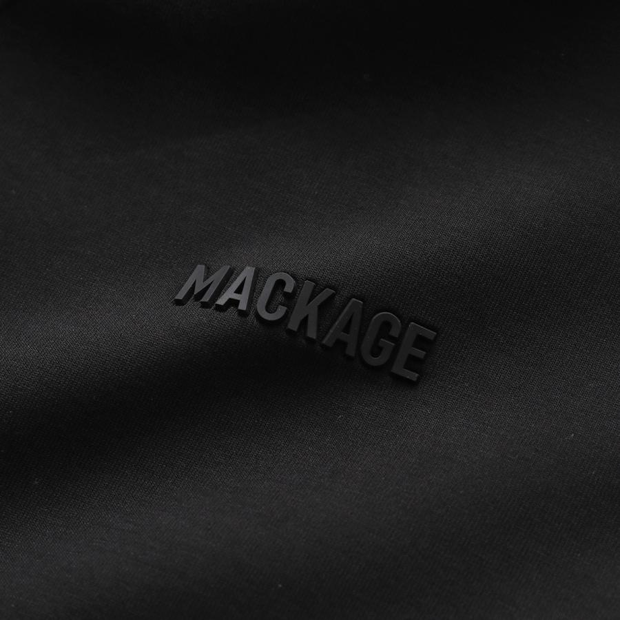 MACKAGE マッカージュ パーカー KOLTON メンズ ダンボールニット フーディ プルオーバー ジャージー Black | Mackage | 12