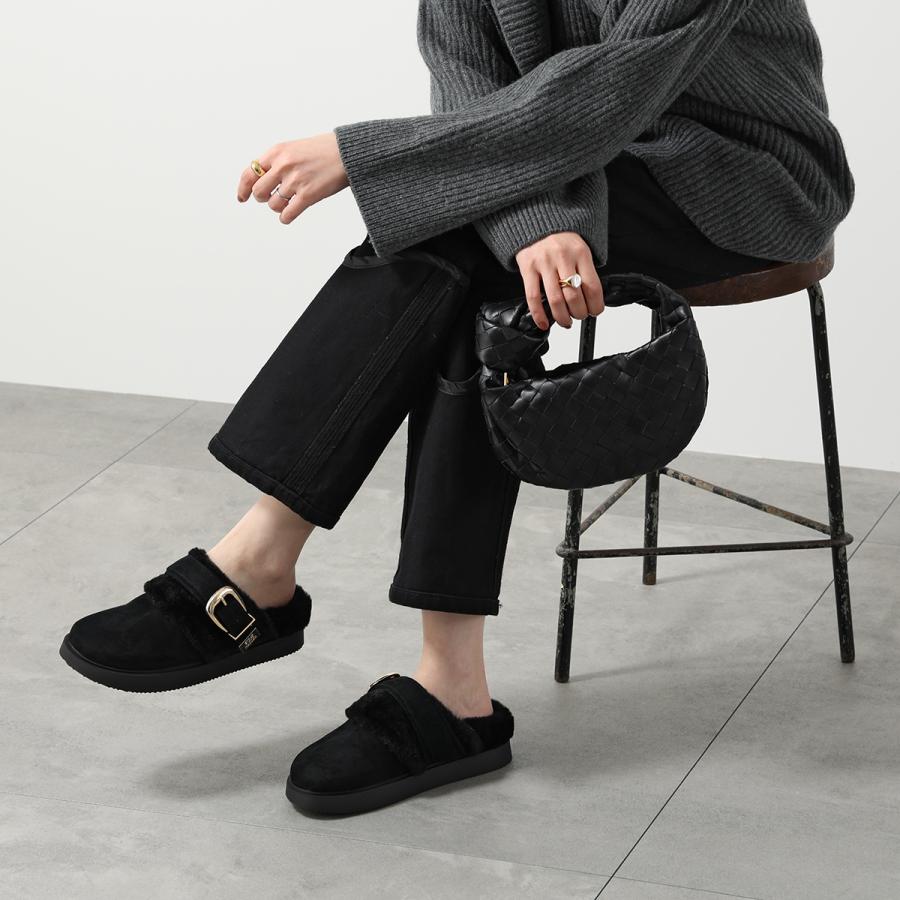 STEVE MADDEN（スティーブ・マデン） ファーバックルサボ COZY UP