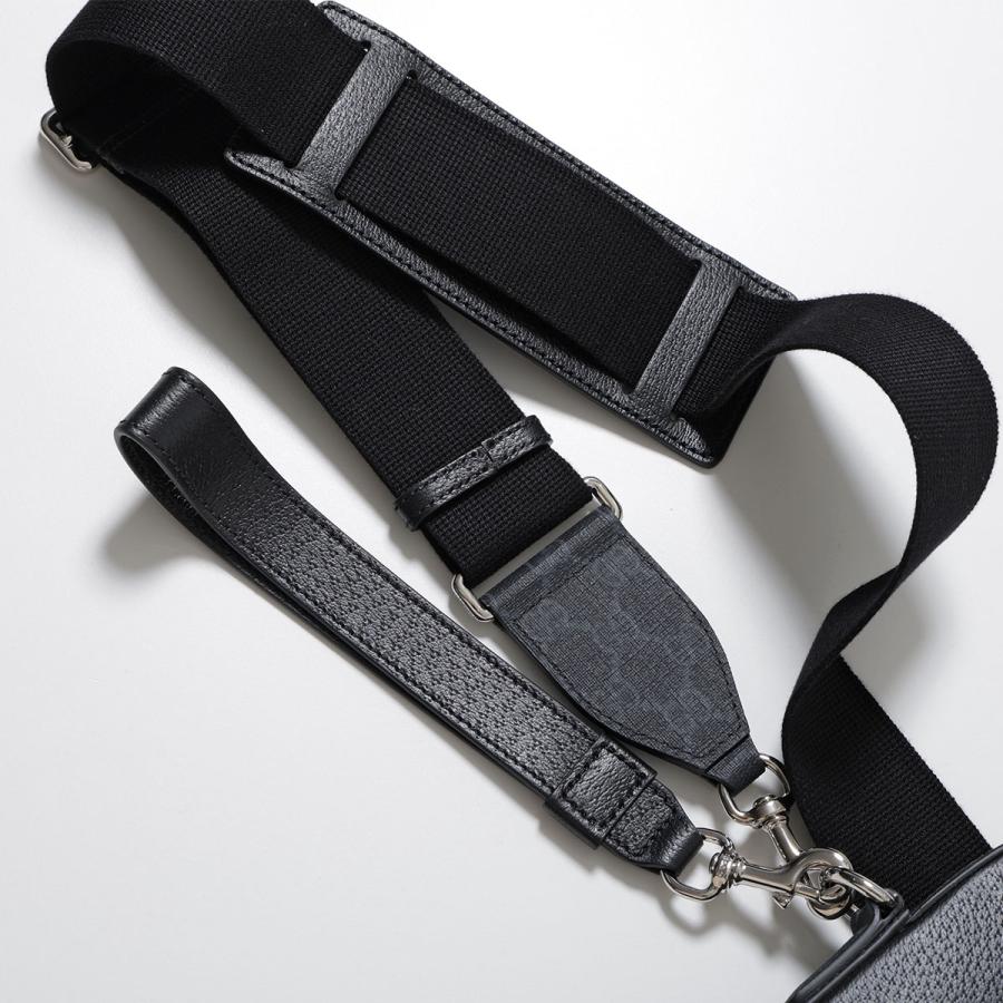 GUCCI メンズ ショルダーバッグ 92538 ナイロン×レザークロスボディ GUCCI メンズ ショルダーバッグ 92538 ナイロン×レザークロスボディ