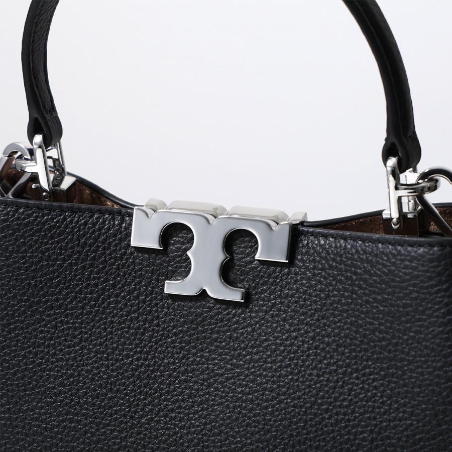 【新品】TORYBURCH エレノア スモール　黒 エレノア パヴェ スモール ショルダーバッグ: レディース ショルダー