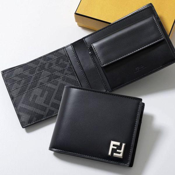 【最終値下げ】FENDI 折りたたみ財布 FENDI（フェンディ） 二つ折り財布 Bi-Fold Coin Wallet 7M0373 AFF2