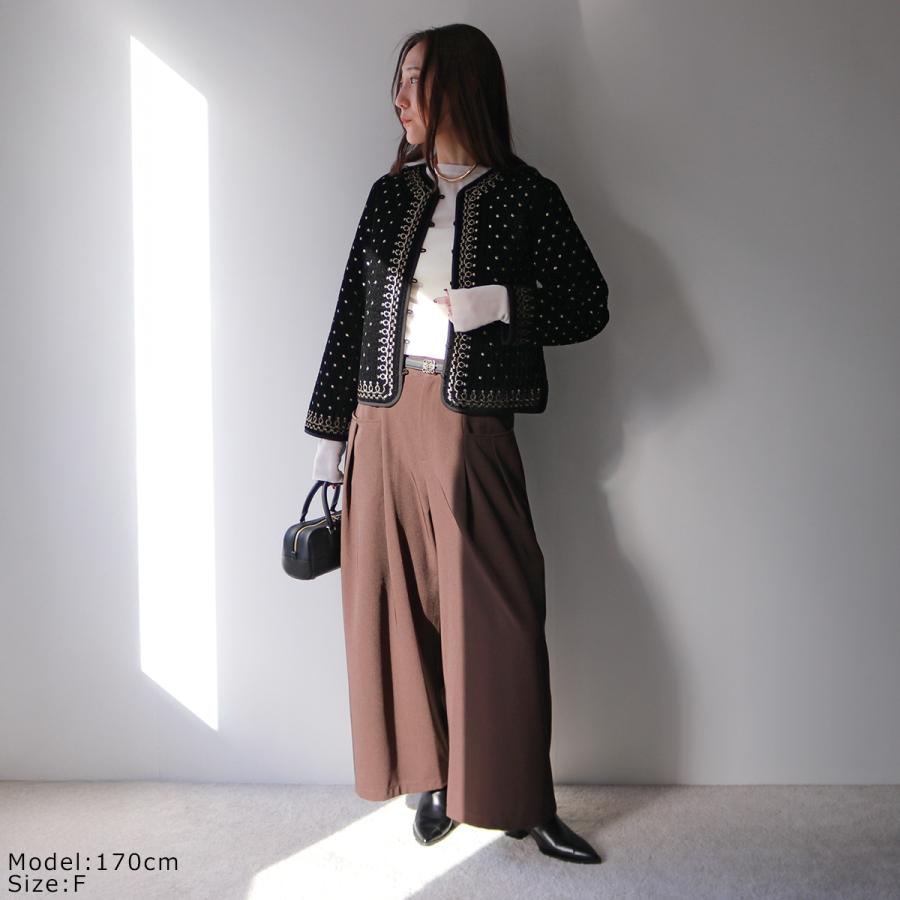 Torrazzo Donna（トラッゾドンナ） 刺繍ジャケット 6261-354