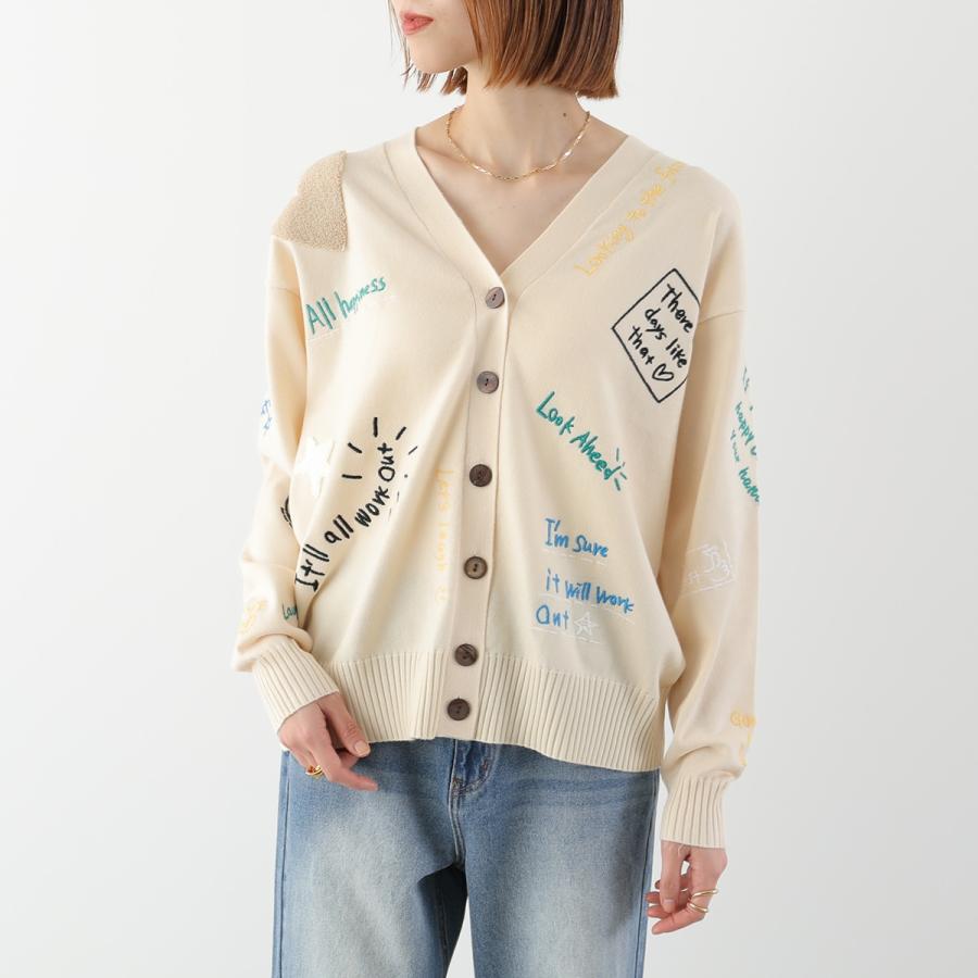 Torrazzo Donna（トラッゾドンナ） カーディガン ハッピーエンブロイ