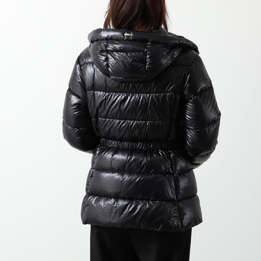 ✨美品✨HERNO ヘルノ 七分丈 ナイロンジャケット ジップアップ ブラック HERNO（ヘルノ） ダウンジャケット PI002128D 12017Z レディース