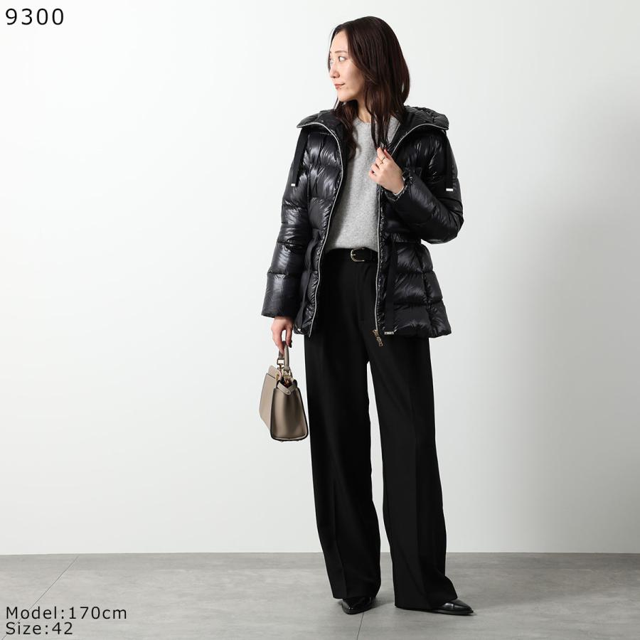 HERNO ヘルノ　ノーカラー　ダウンジャケット　ライトダウン　42 インナー HERNO ヘルノ ノーカラー ダウンジャケット ライトダウン 42 インナー