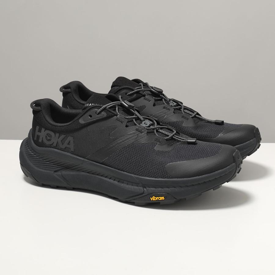 HOKA ONE ONE ホカ オネオネ トランスポート ランニング スニーカー TRANSPORT BLACK ( BONDI ブラック 黒 vibram ランニング メンズ 1123153-BBLC ) HOKA ONEONE（ホカ オネオネ） ホカ オネオネ スニーカー TRANSPORT