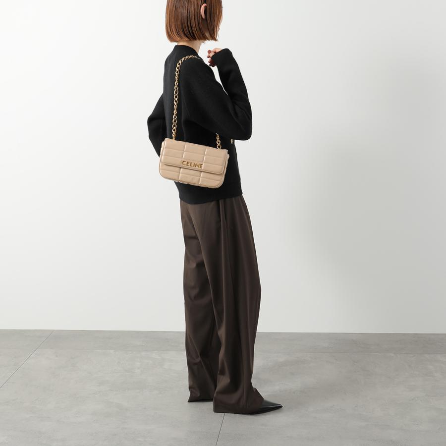 CELINE ボディバッグ CELINE（セリーヌ） ショルダーバッグ Matelasse Monochrome Chain