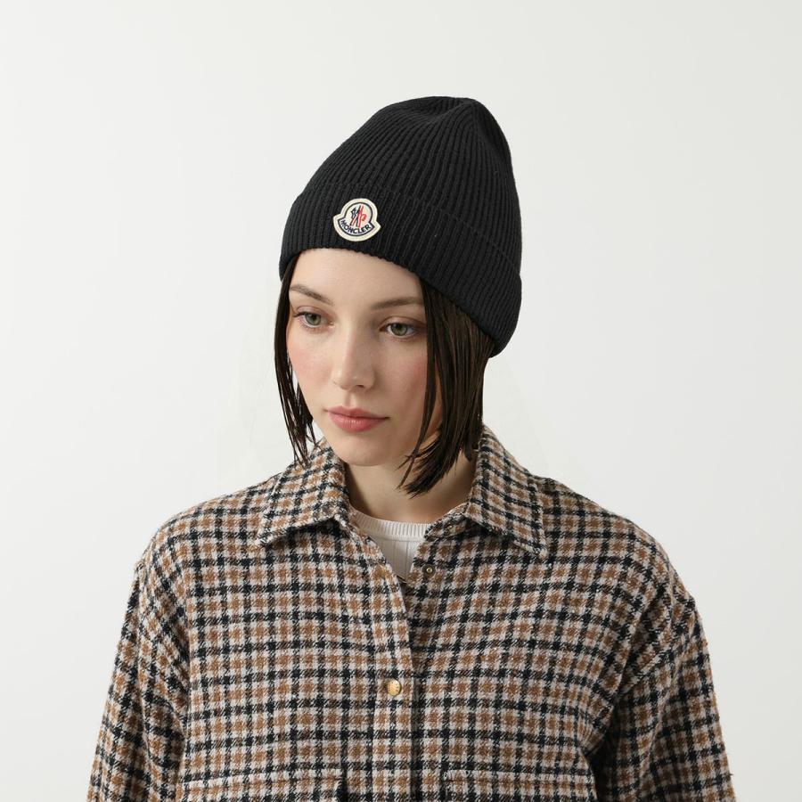 MONCLER（モンクレール） ニット帽 3B70500 A9342 レディース リブ