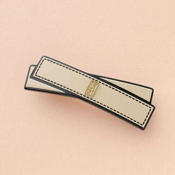 美品❣️アレクサンドルドゥパリ　双子バレッタ ALEXANDRE DE PARIS（アレクサンドル ドゥ パリ） アレクサンドル ドゥ