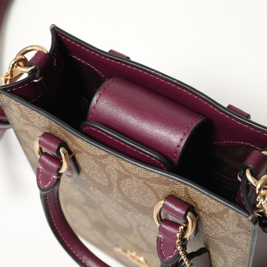 COACH（コーチ） ショルダーバッグ NORTH SOUTH MINI TOTE ノース