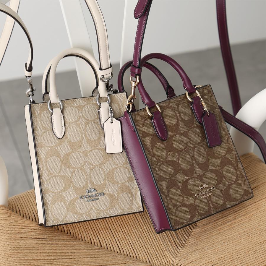 COACH（コーチ） ショルダーバッグ NORTH SOUTH MINI TOTE ノース